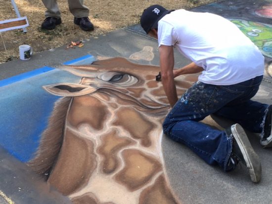 Chalk it Up - Giraffe