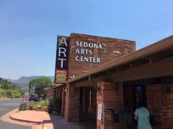 Sedona Arts Center Sign